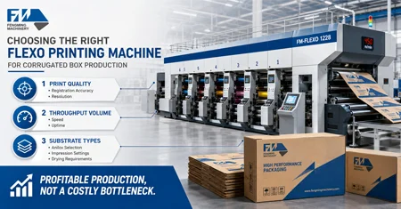 Flexo Printing Machine for Corrugated Boxes